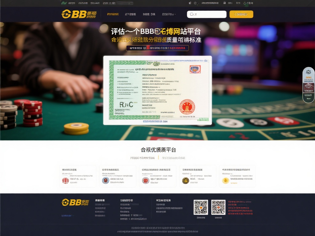 如何鉴别并选择顶级优质的BB电子博网站平台 评估一个BB电子博网站平台的合法性是判断其质量的首