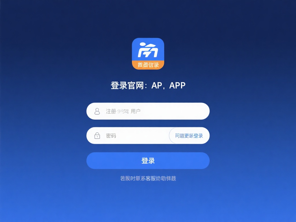 输入登录信息：访问官网或APP，在登录页输入已注册