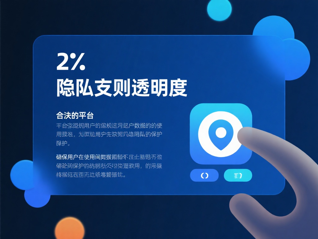 2.&nbsp;隐私条款透明度：合法的平台会明确规定用户数据