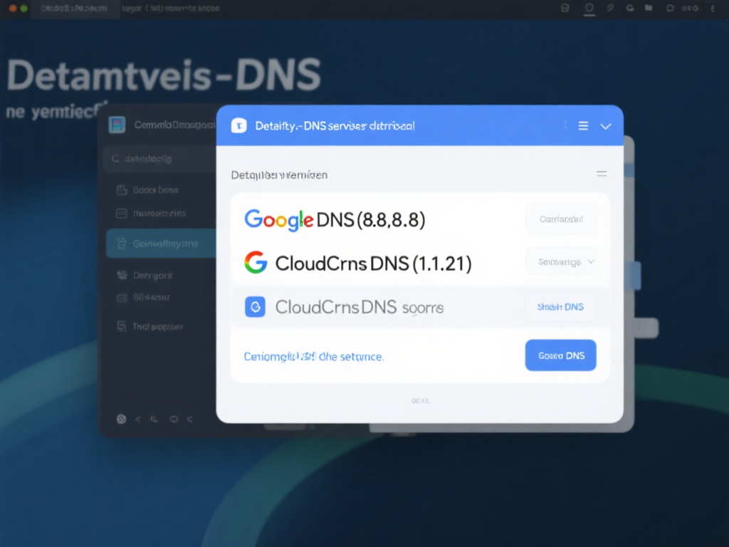 默认的DNS服务器有时可能不稳定，导致连接问题。如