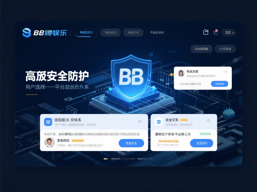 高度安全防护，信赖感全面提升
用户选择一个平台时
