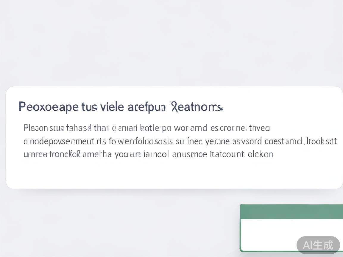 核对账号信息
确保输入的账号和密码无误。若忘记密