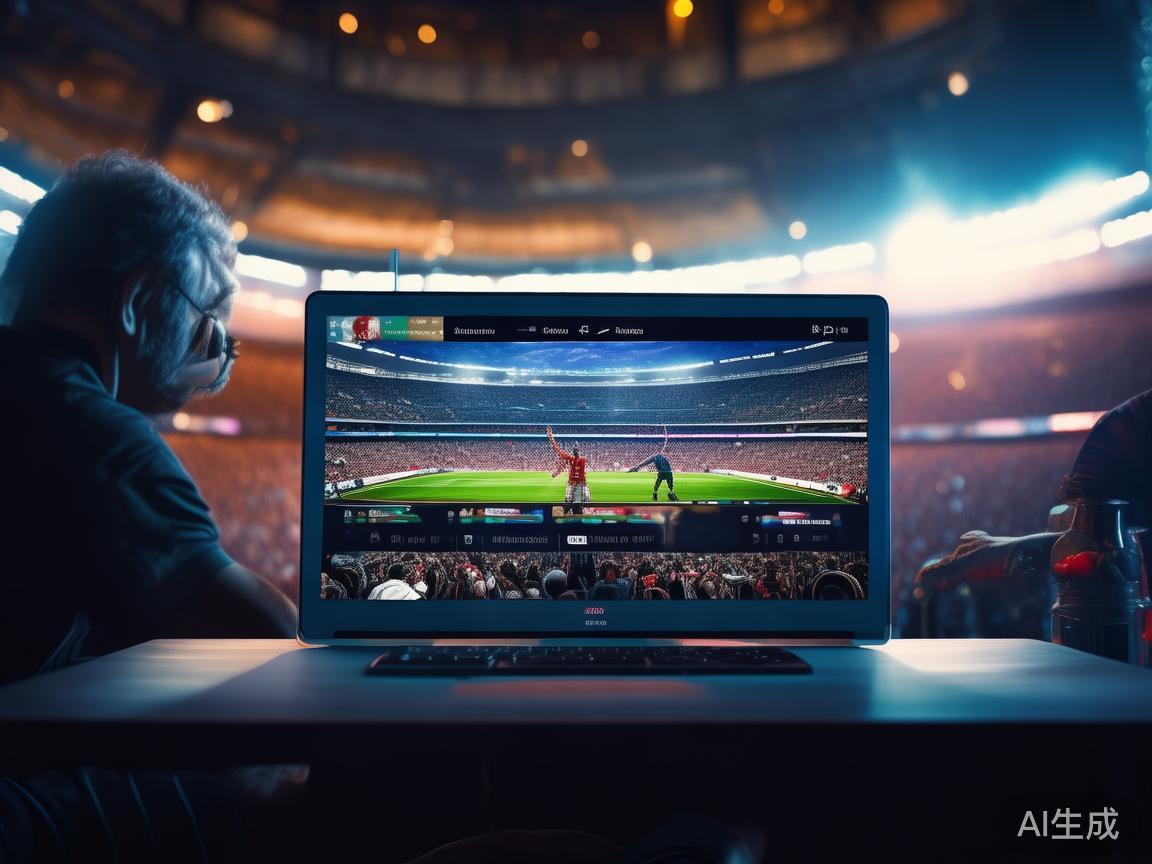 大部分体育娱乐平台都提供多品质选择的直播画面，建议